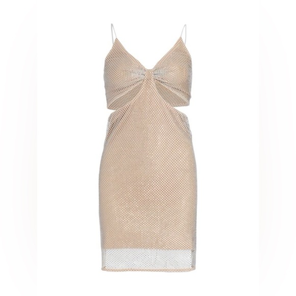 Alice + Olivia Havana Mesh Minidress Size 6 - Picture 4 of 7